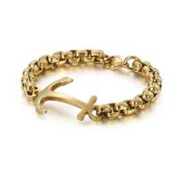Moderiktigt Båtankare Titanarmband Till Salu