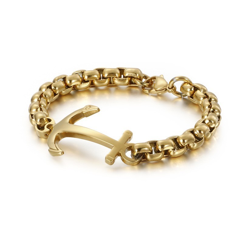 Moderiktigt Båtankare Titanarmband Till Salu Moderiktigt Båtankare Titanarmband Till Salu