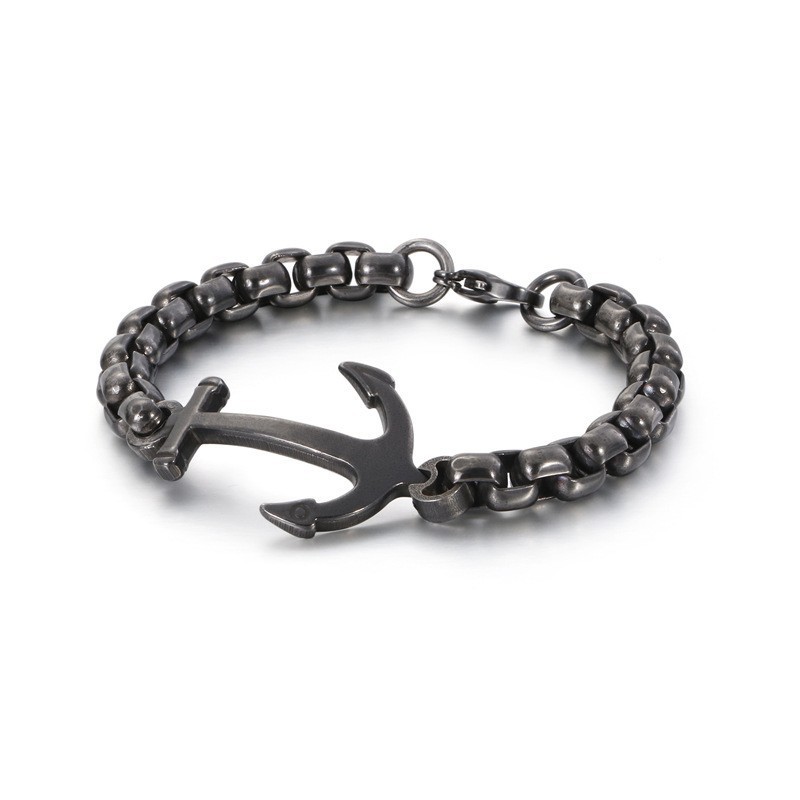 Moderiktigt Båtankare Titanarmband Till Salu Moderiktigt Båtankare Titanarmband Till Salu
