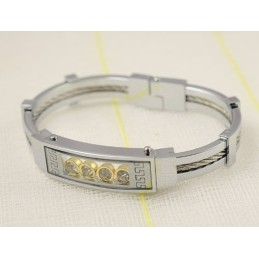 Herrarmband I Titan Med Diamanter