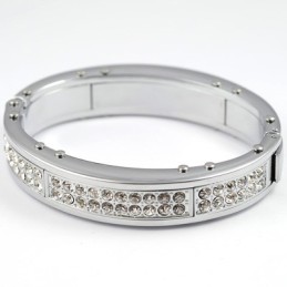 Herrarmband I Titan Med Diamanter