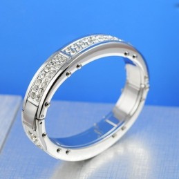 Herrarmband I Titan Med Diamanter