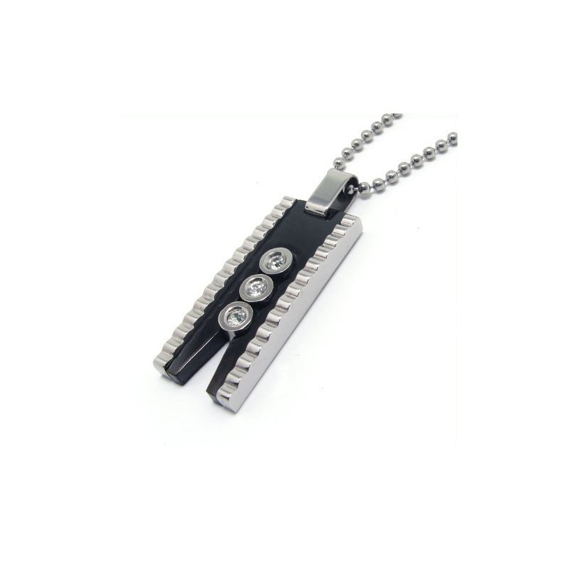 Moderiktig Gåva Titan Diamant Halsband Hänge Moderiktig Gåva Titan Diamant Halsband Hänge