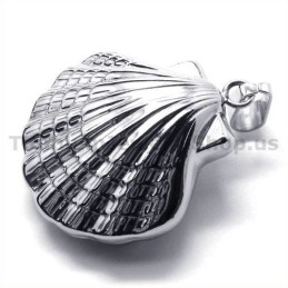 Shell Design Titanhänge - Fri Kedja
