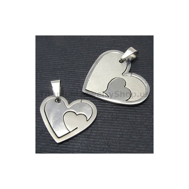 Matchande Set Sweetheart Titan Lovers-Hängen Utan Kedjor Matchande Set Sweetheart Titan Lovers-Hängen Utan Kedjor
