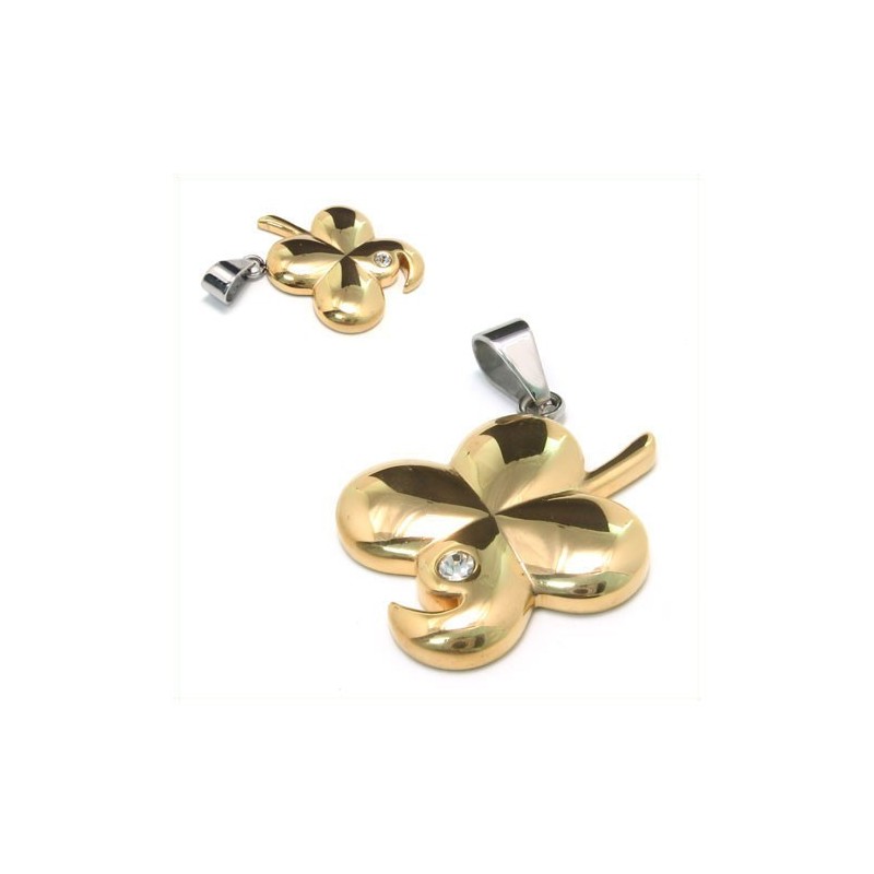 Moderiktigt Gyllene Blomma Gåva Titan Halsband Hänge Moderiktigt Gyllene Blomma Gåva Titan Halsband Hänge
