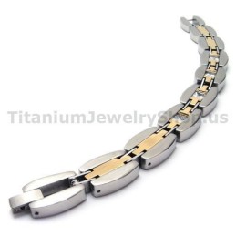 Herrarmband I Titan Med Diamanter