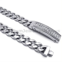 Herrarmband I Titan Med Diamanter