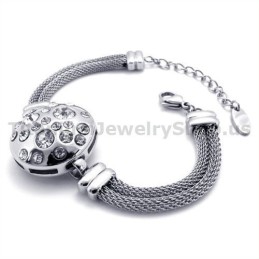 Damarmband I Titan Med Diamanter