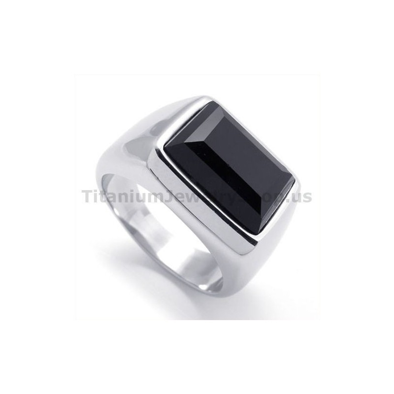 Titanring Med Zirkon Titanring Med Zirkon