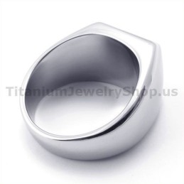 Titanring Med Zirkon