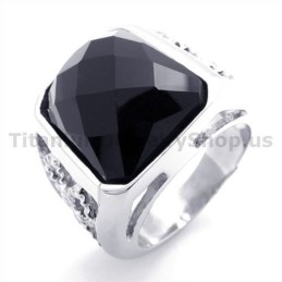 Titanring Med Zirkon