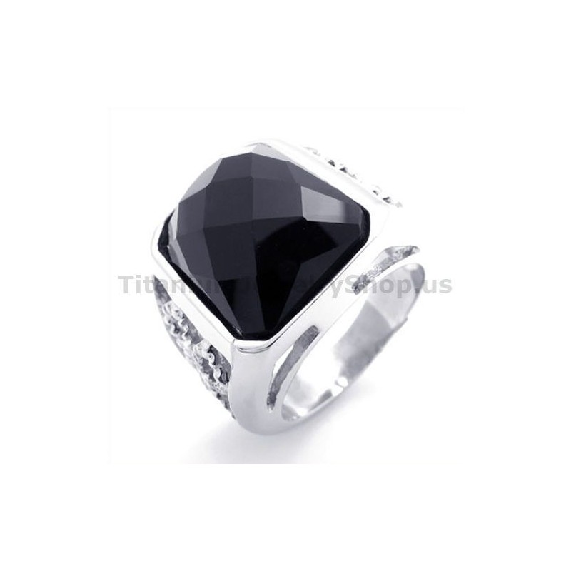 Titanring Med Zirkon Titanring Med Zirkon