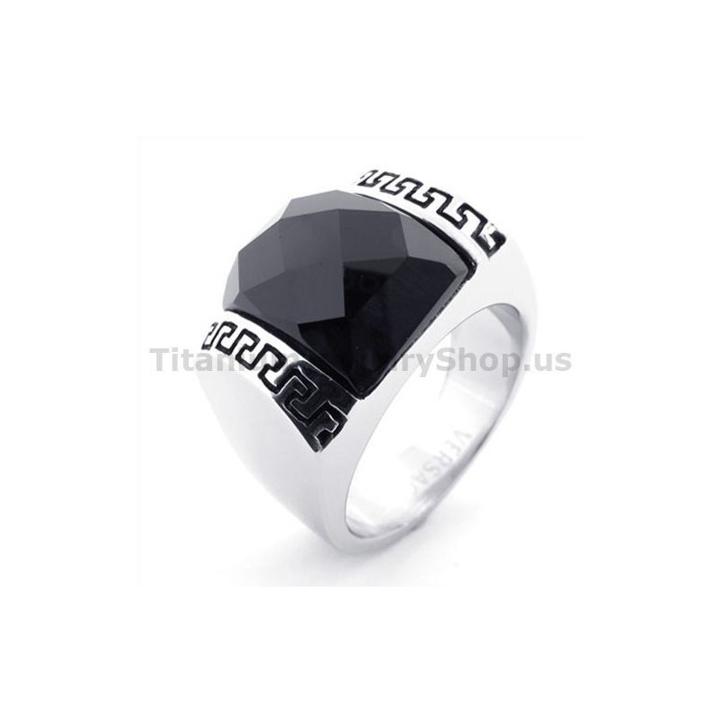 Titanring Med Zirkon Titanring Med Zirkon