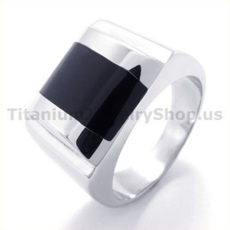 Titanring Med Zirkon