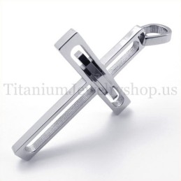 Silver Adelsman Mode Titan Korshänge