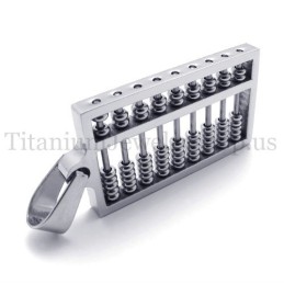 Silver Abacus Titanhänge