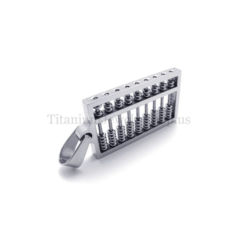 Silver Abacus Titanhänge Silver Abacus Titanhänge