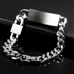 Nytt Iron Orchid Herrarmband I Titan