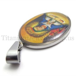 Madonna Och Jesus-Serien Titanhänge