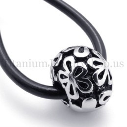 Silverblommor Fortunate Bead Titanhänge