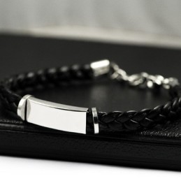 Fine Edition Titan Läderarmband