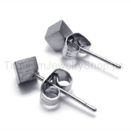 Silverrosa Titanörhängen