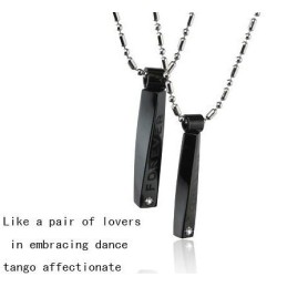 Rent Titan Älskarpar Hängsmycke Tango Tillgiven