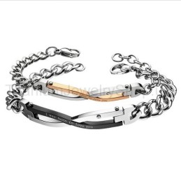 Jag Föddes För Att Älska Dig Titanarmband