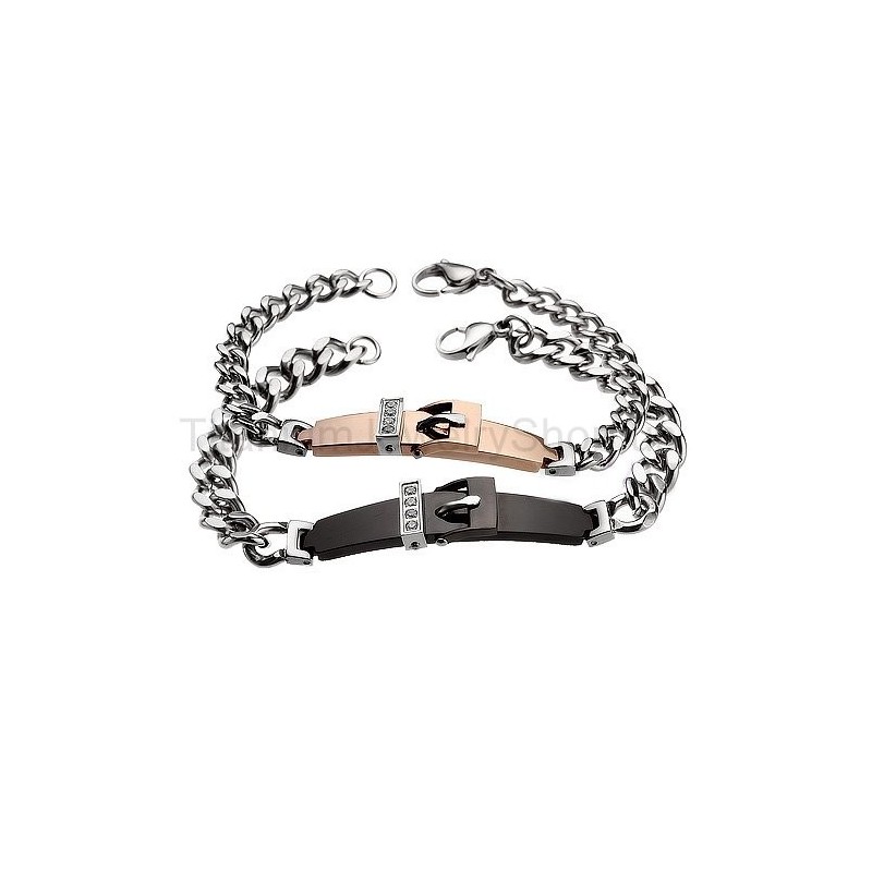 Titanarmband För Älskare Titanarmband För Älskare