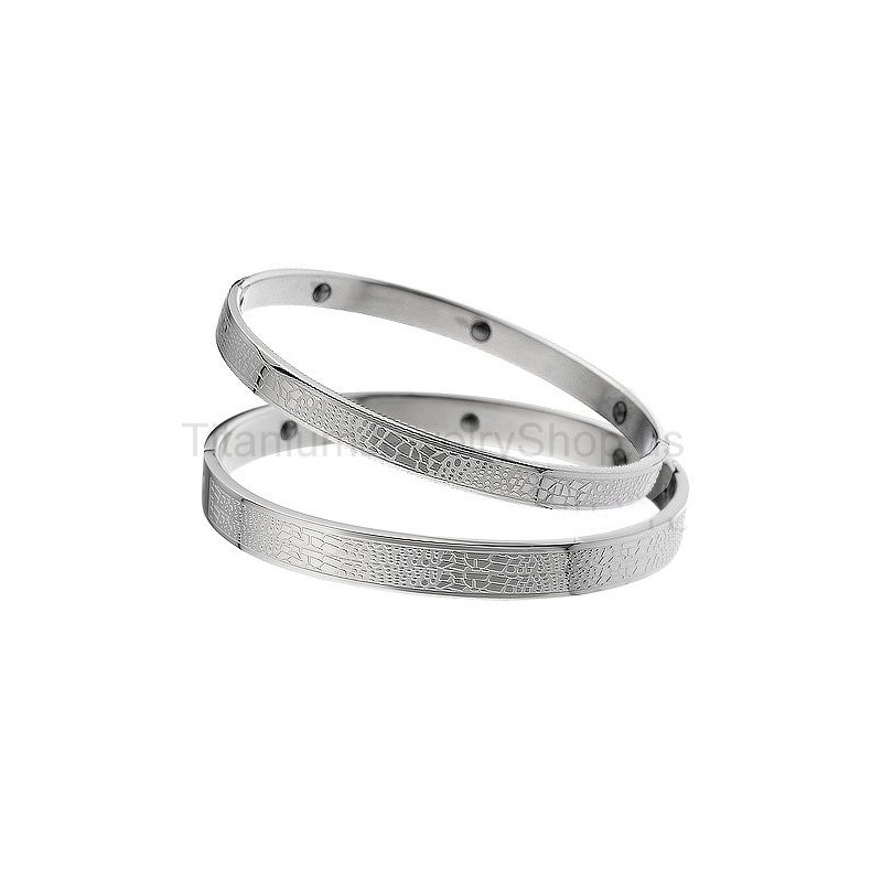 Titanarmband För Älskare Titanarmband För Älskare
