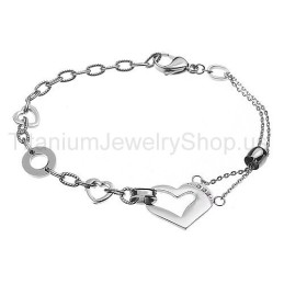Älskling Titanarmband
