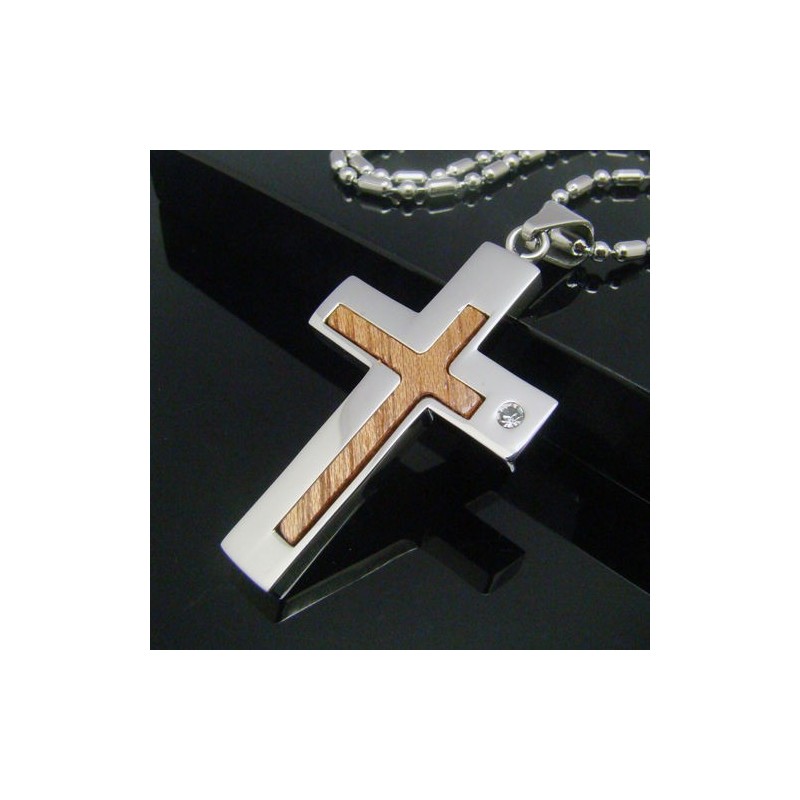 Cool Man Shining Cross Pure Titanium Hängsmycke Cool Man Shining Cross Pure Titanium Hängsmycke