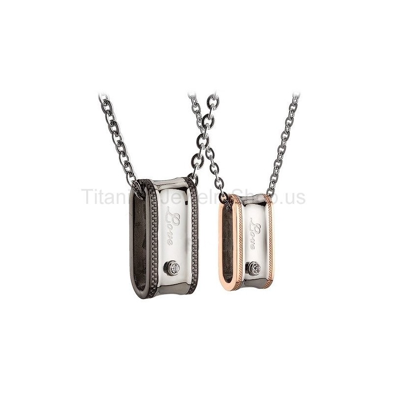 Kärlek Titan Lovers Hängsmycken Kärlek Titan Lovers Hängsmycken