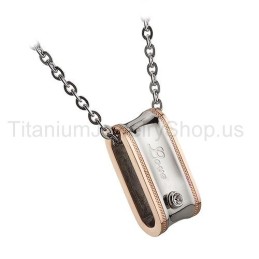 Kärlek Titan Lovers Hängsmycken