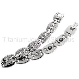 8 Tums Titanarmband