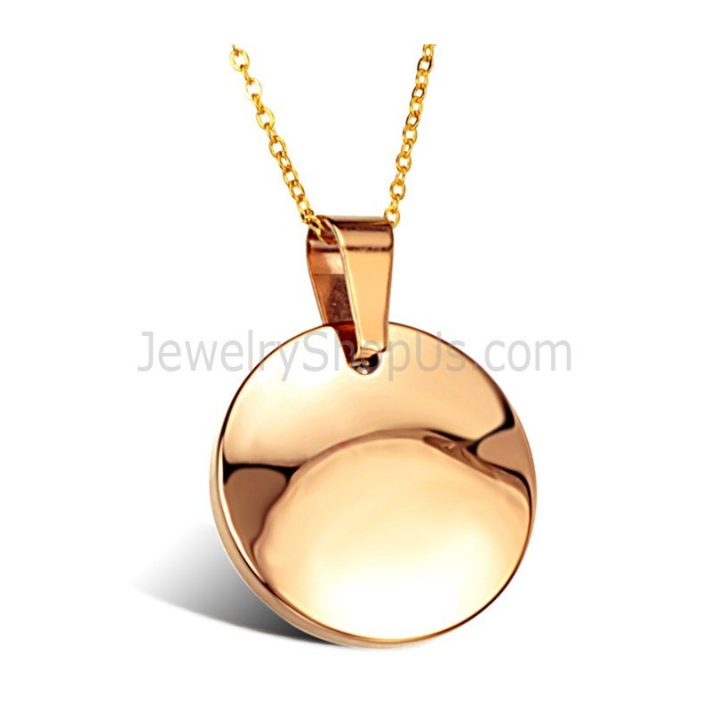 Roséguld Högglanspolerad Volframhänge Bx720 Roséguld Högglanspolerad Volframhänge Bx720