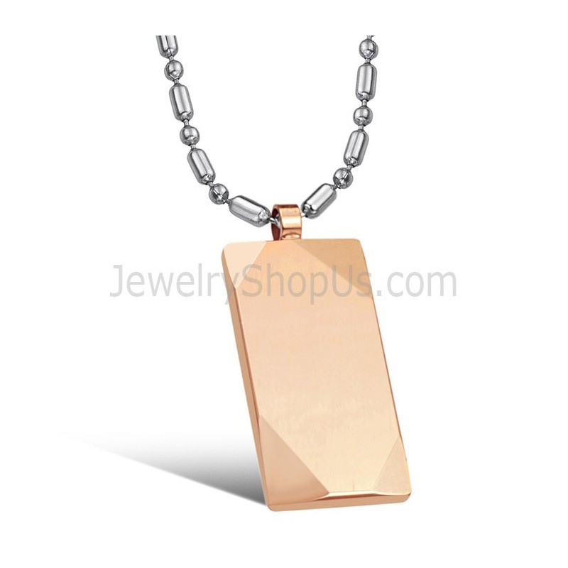 Roséguld Volfram Högglans Hänge C638 Roséguld Volfram Högglans Hänge C638