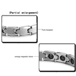 Högpolerad Volframmagnetisk Energihälsoarmband C945