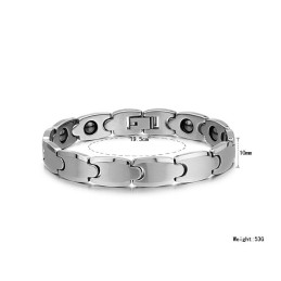Högpolerad Volframmagnetisk Energihälsoarmband C945