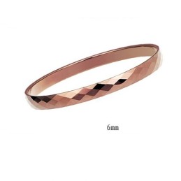 Volfram Högglanspolerat Roséguld Armband Pararmband C889