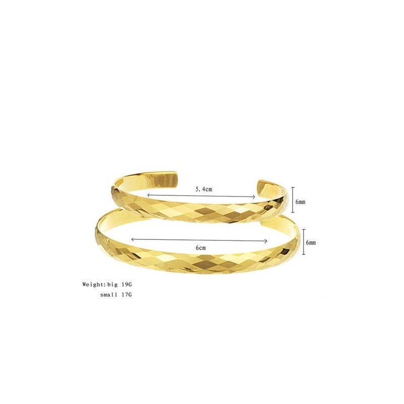 Högglanspolerat Volframguldarmband Med Invecklat Mångfacetterat Design För Pararmband C893 Högglanspolerat Volframguldarmband Med Invecklat Mångfacetterat Design För Pararmband C893