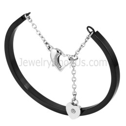 Tatanium Armband Justerbart (Svart, Silver, Roséguld) Bg810