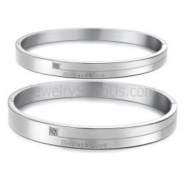 Tatanium "Oändlig Kärlek" Pararmband Med Strass C870