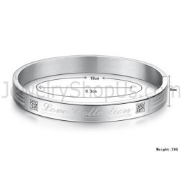Tatanium "Love Collection" Pararmband Med Strass C849