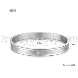 Tatanium "Ture Love Forever" Pararmband Med Strass C861