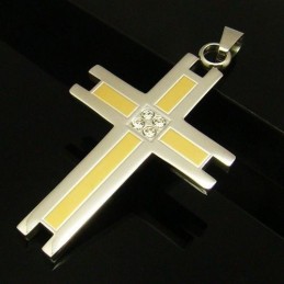 Cool Man Cross Pure Titanium Hängsmycke Gåva