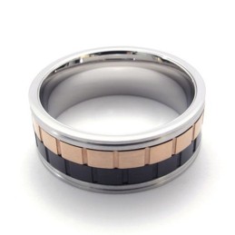Färgad Titanring