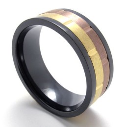 Färgad Titanring