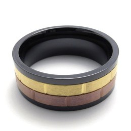 Färgad Titanring